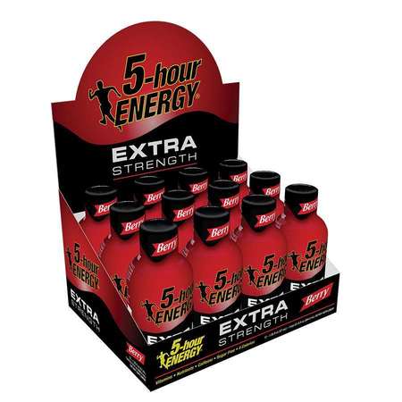 5 HOUR ENERGY 5-Hour Energy Extra Strength Berry 1.93 oz. Bottle, PK48 704121